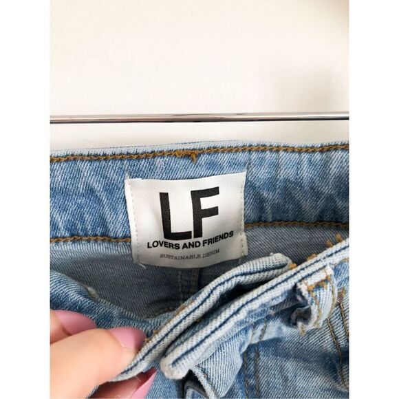 Lovers and friends Mason high rise skinny jeans in Carmelita size 24 - Picture 4 of 11